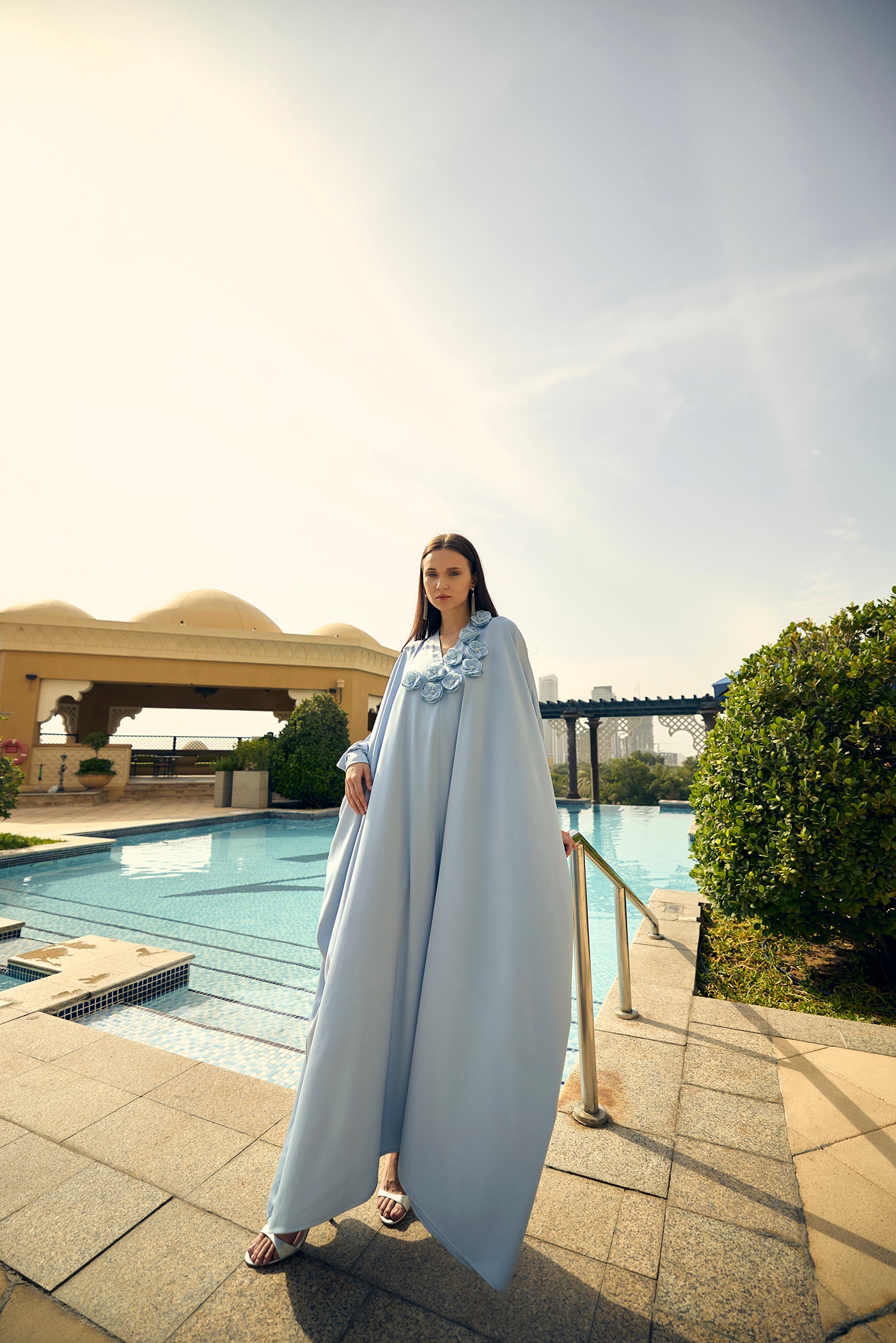 Serene Sky Kaftan