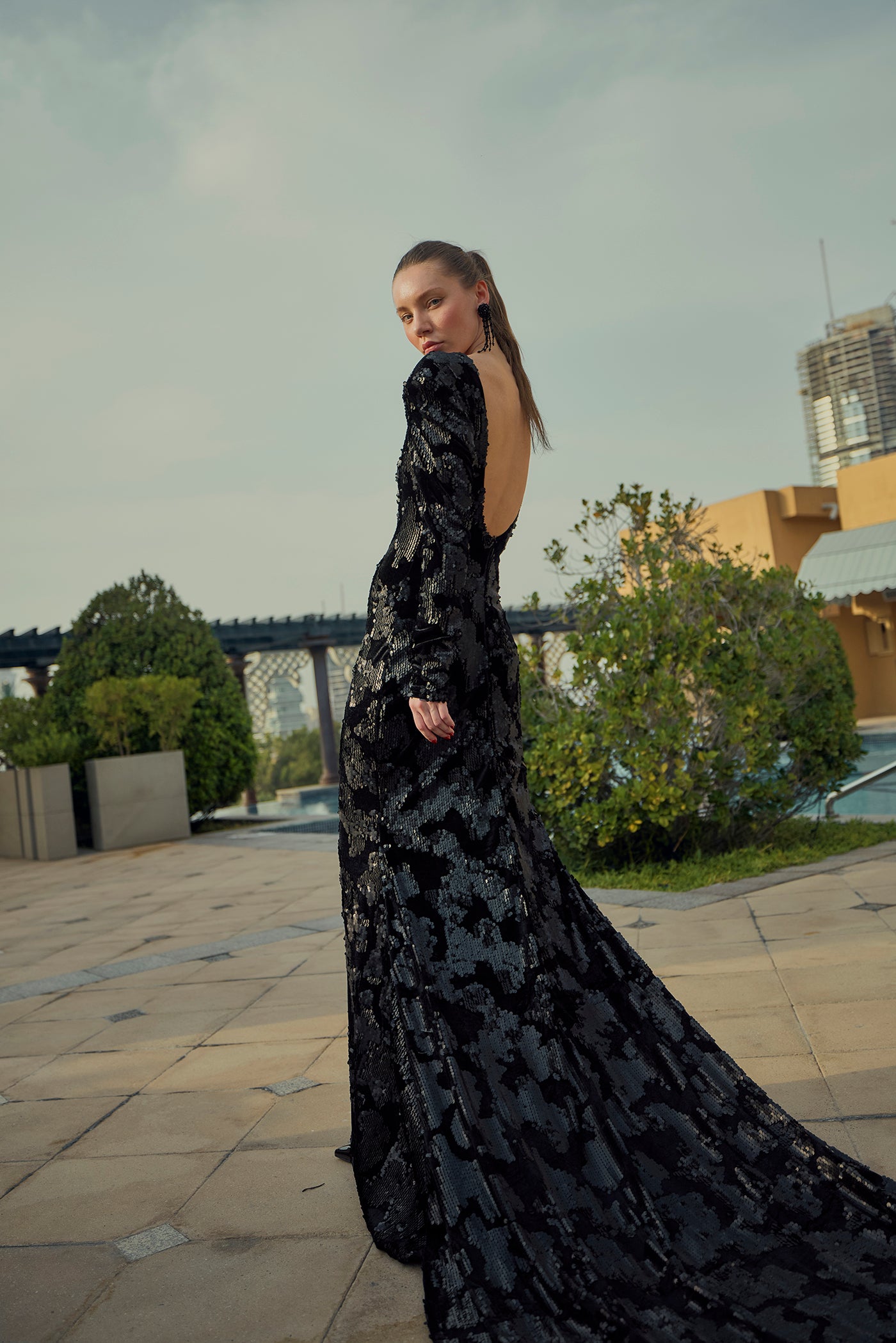 Midnight Majesty Gown