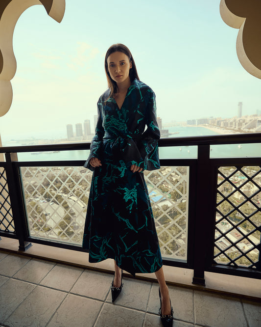 Midnight Ocean Kimono