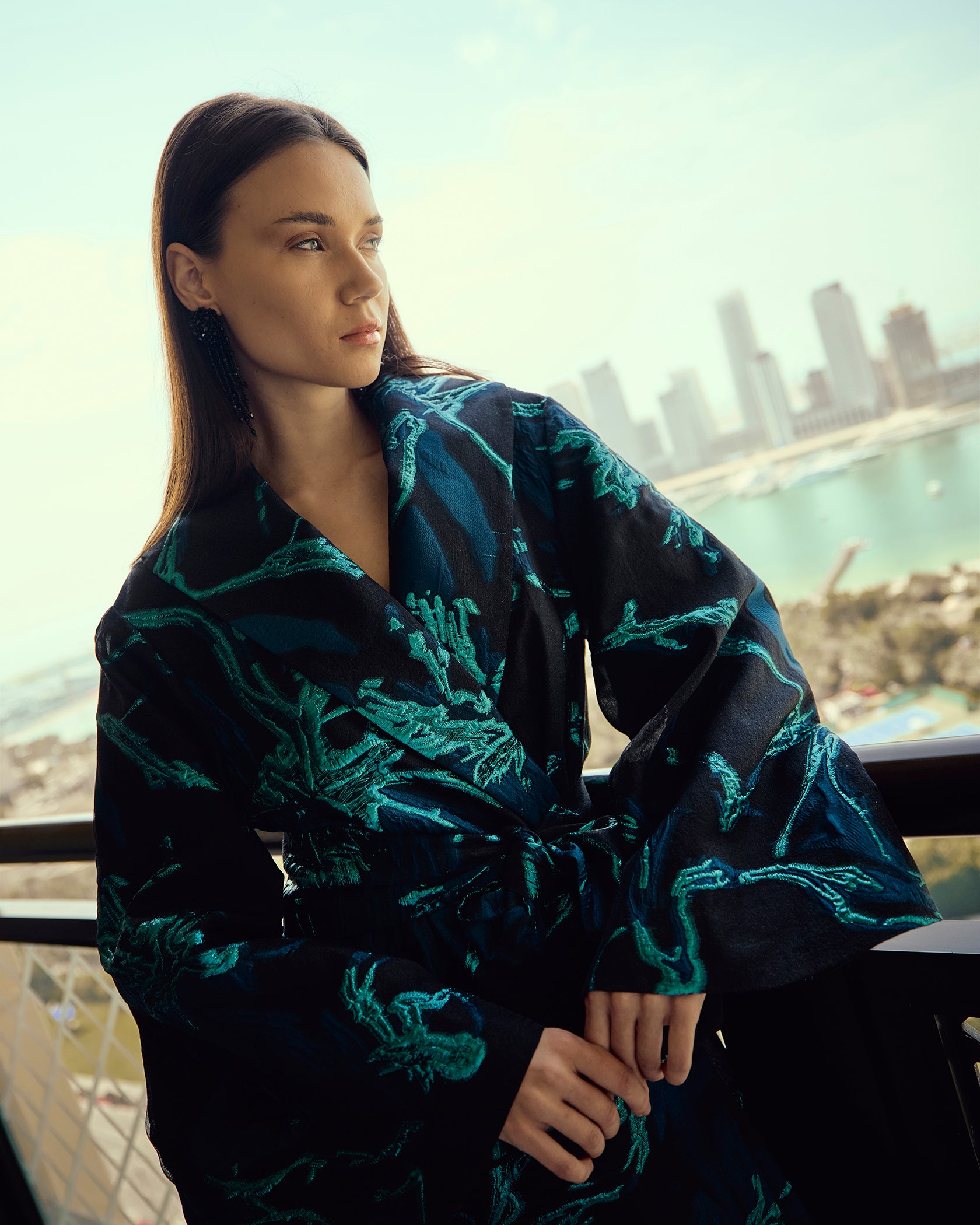 Midnight Ocean Kimono – GHAIDA PRIVE