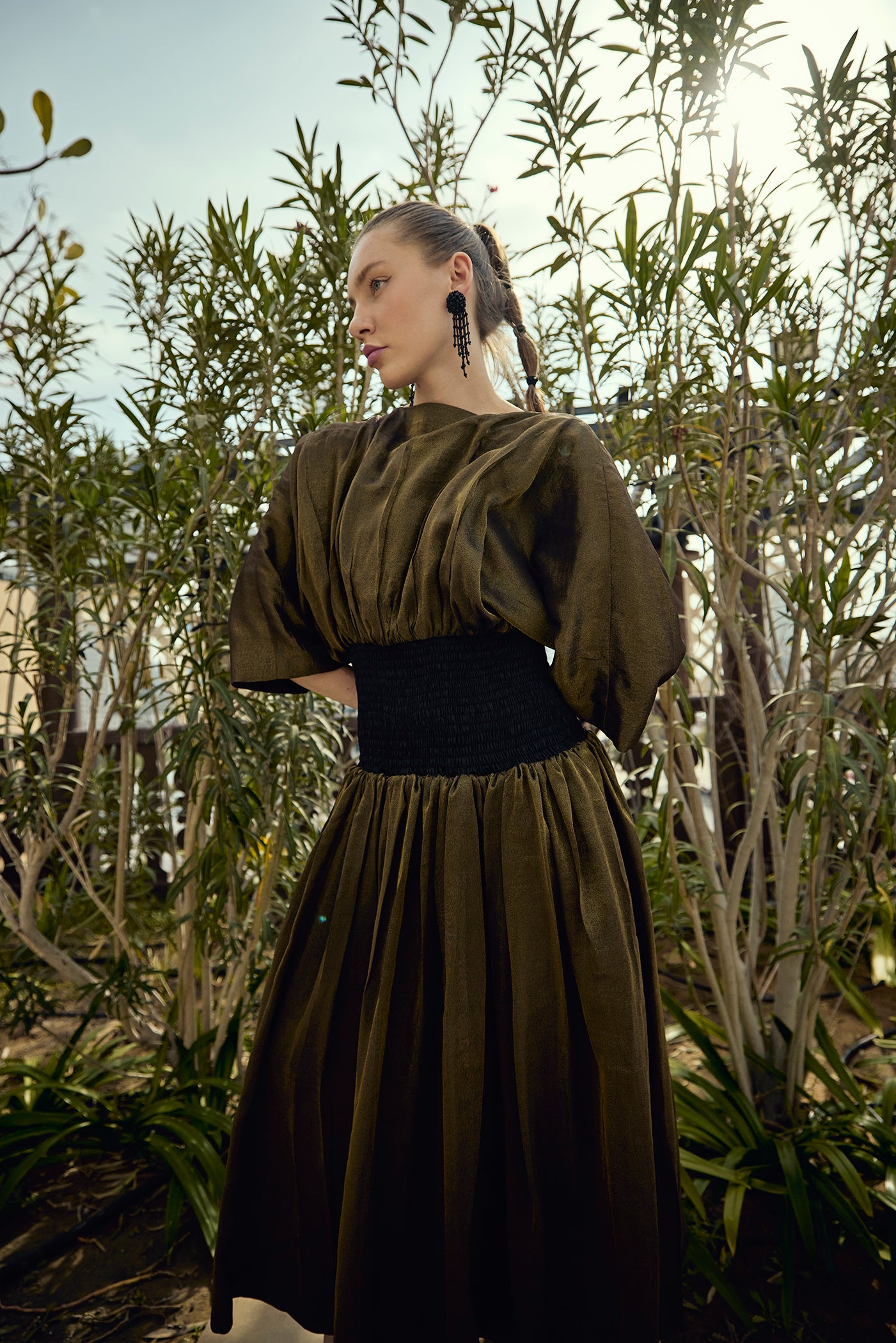 Emerald Noir Dress
