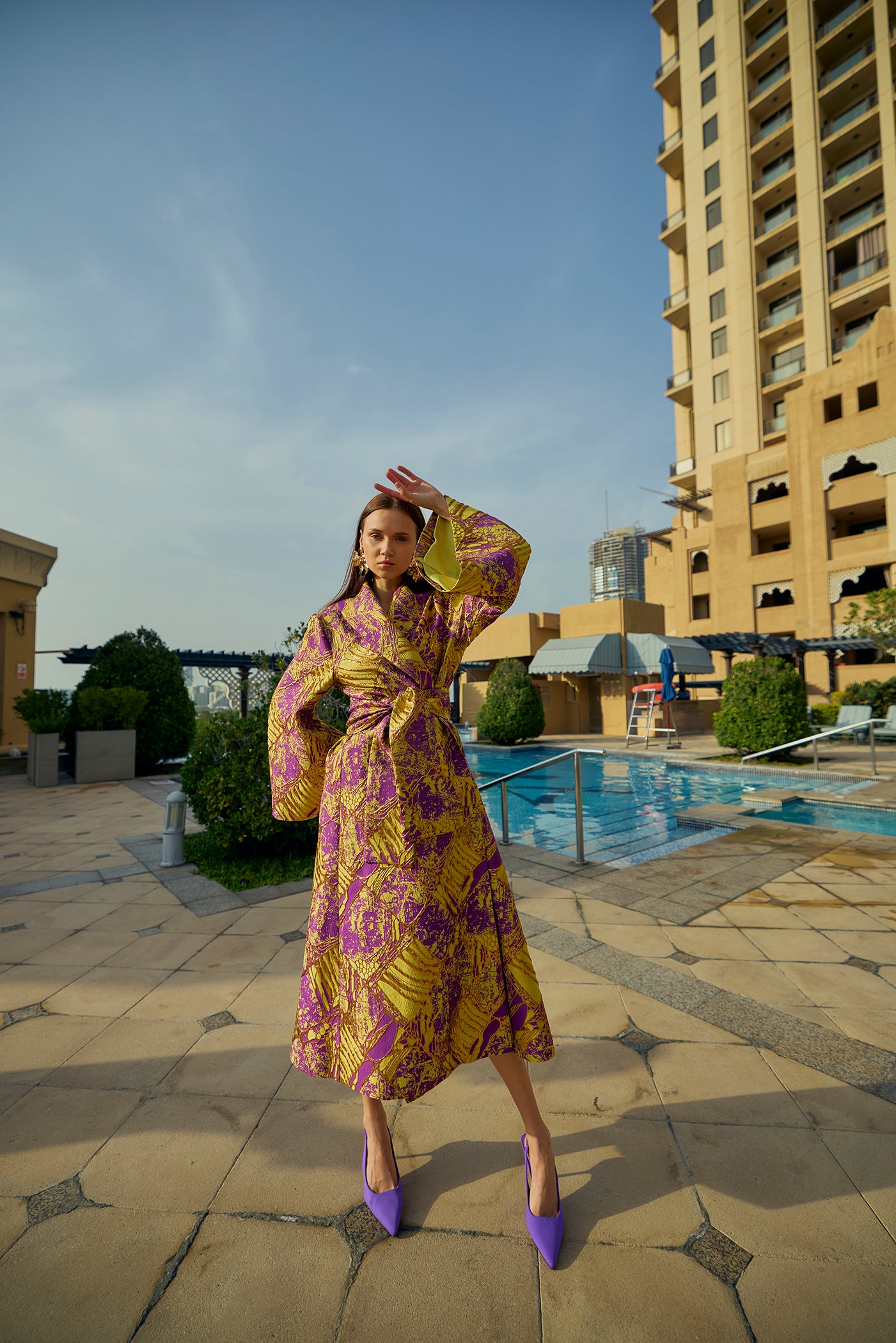 Royal Mosaic Kimono