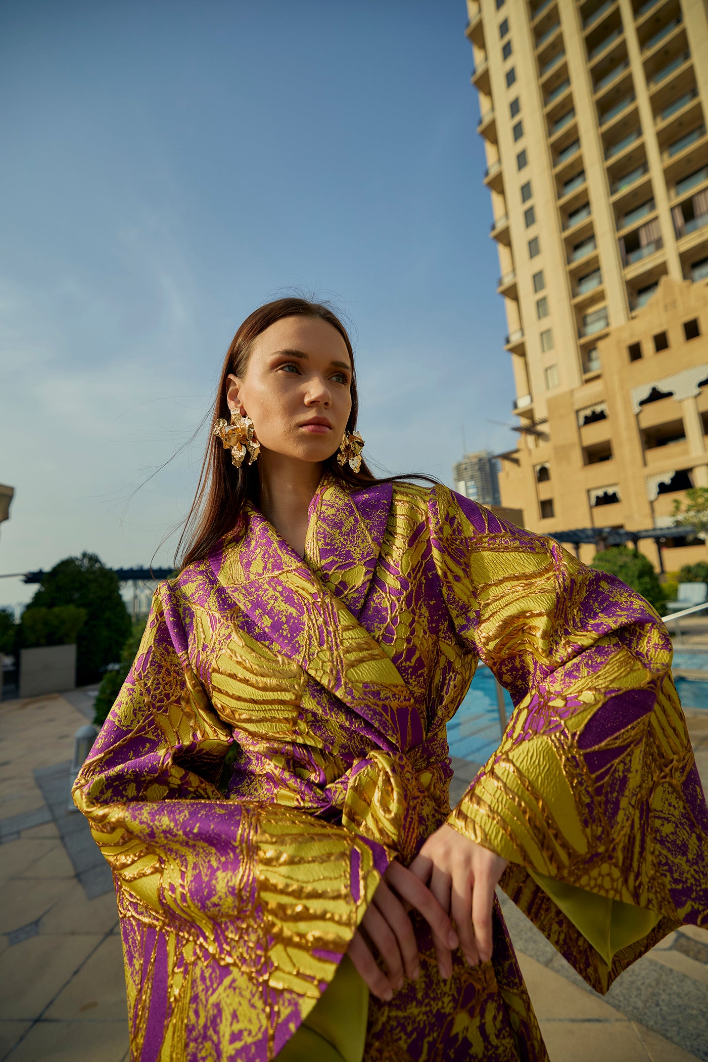 Royal Mosaic Kimono