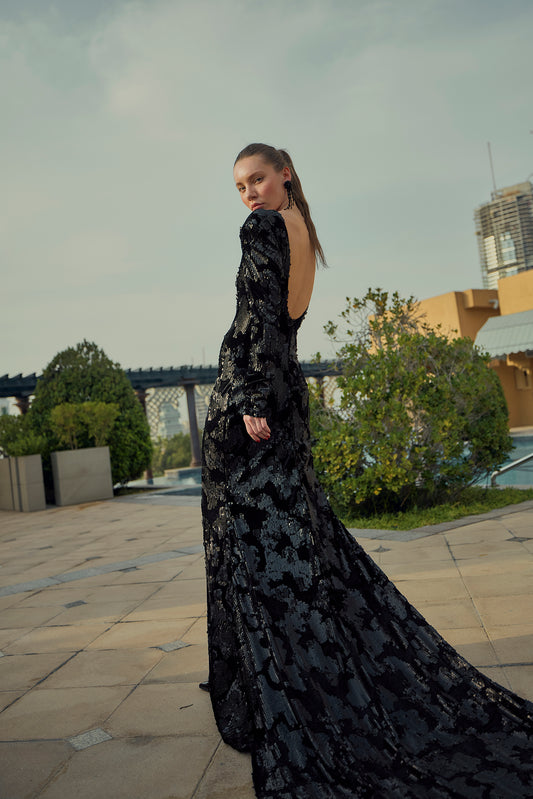 Midnight Majesty Gown