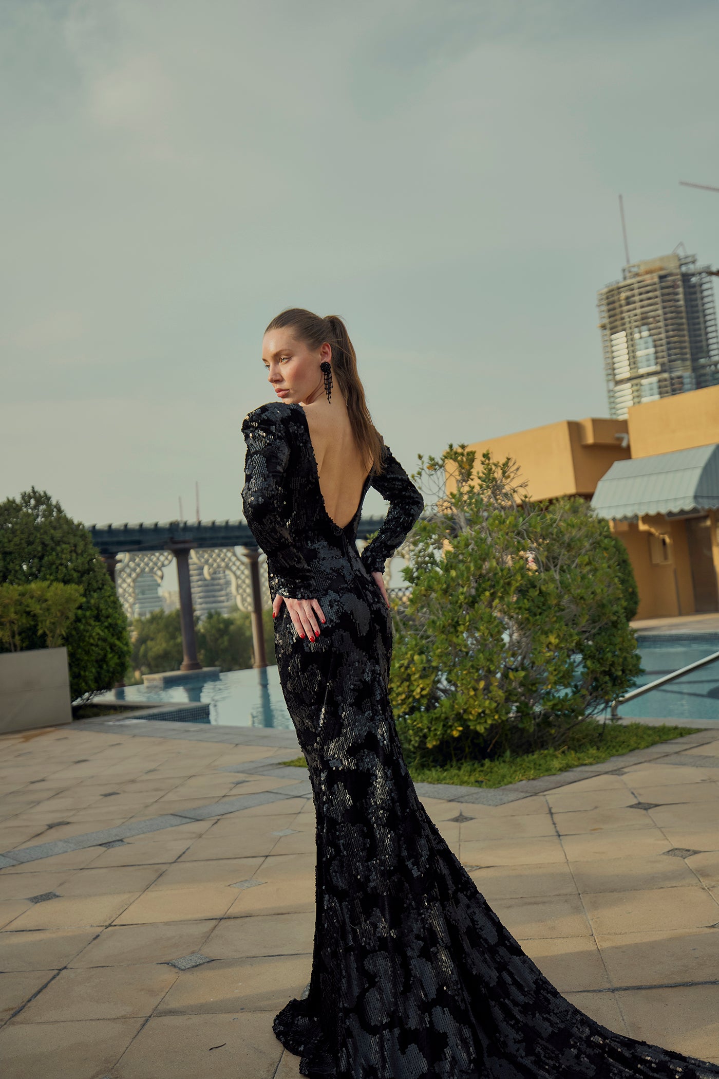 Midnight Majesty Gown
