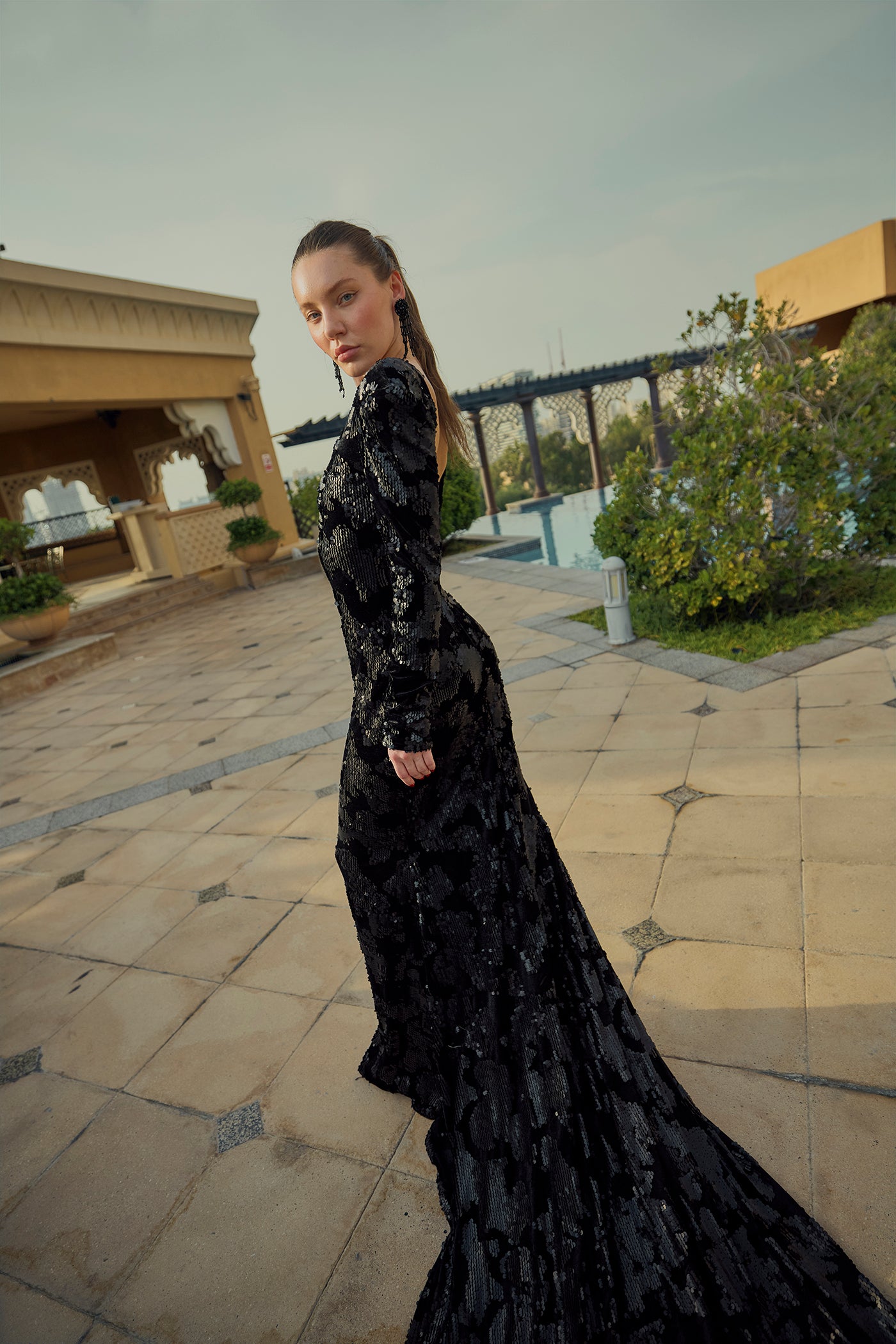 Midnight Majesty Gown