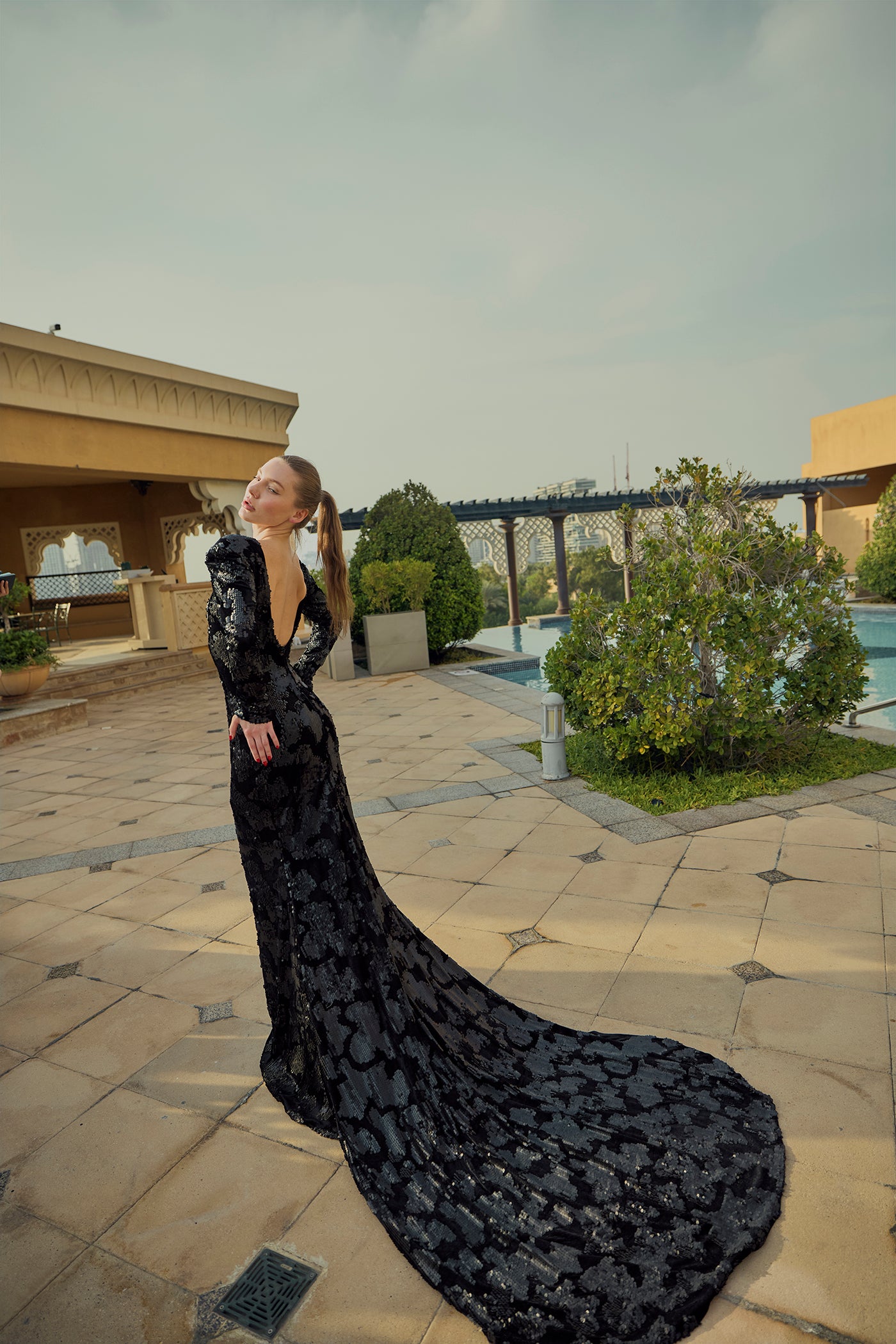 Midnight Majesty Gown