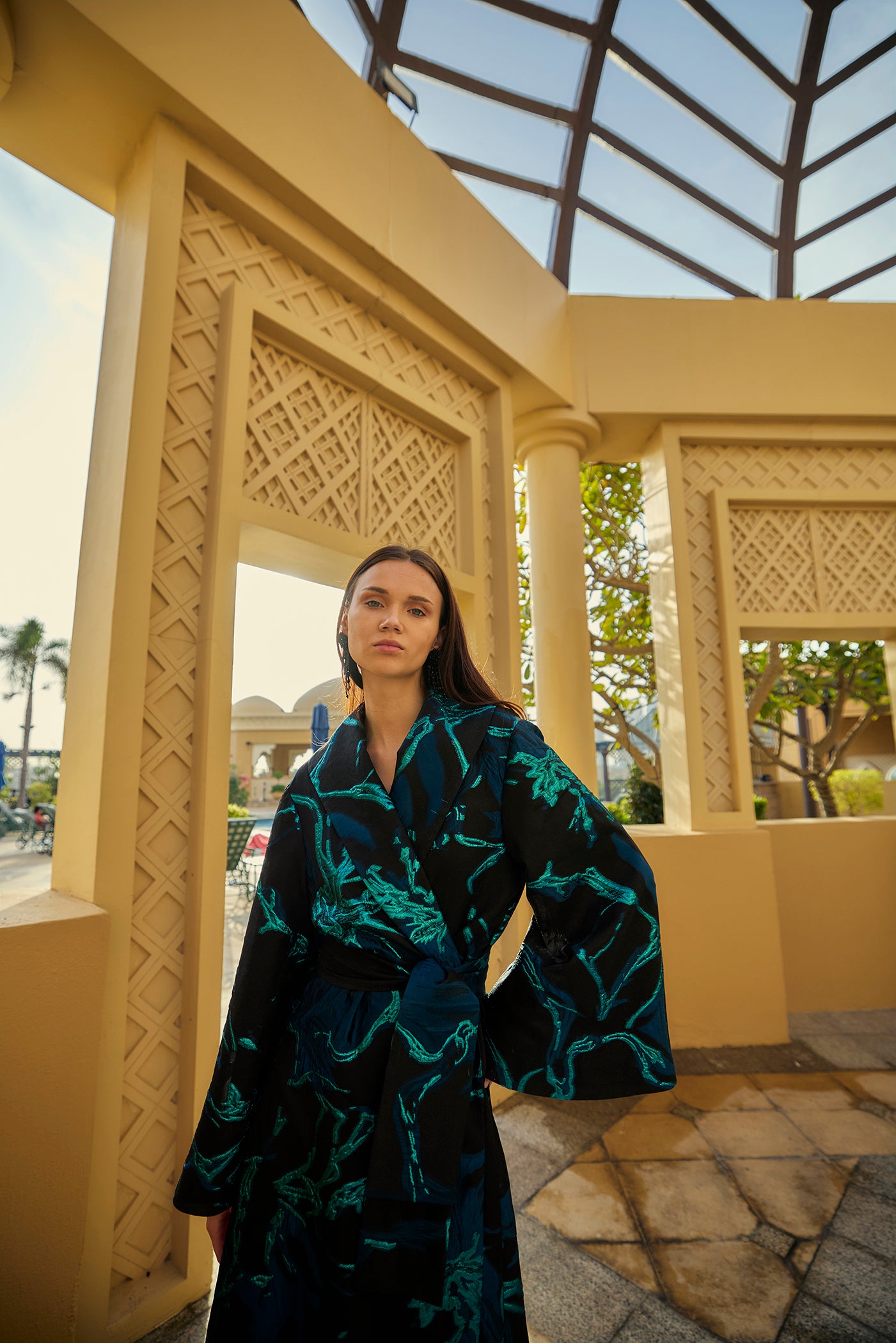 Midnight Ocean Kimono – GHAIDA PRIVE