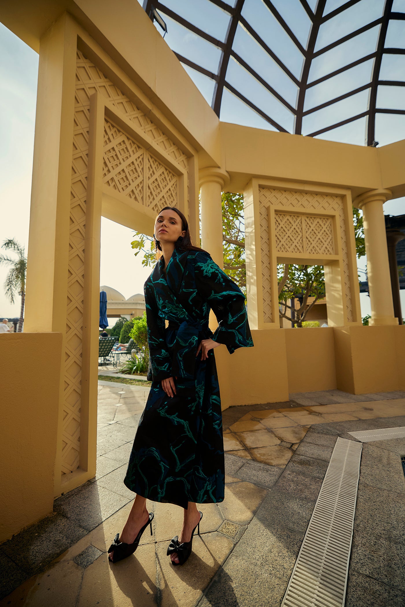 Midnight Ocean Kimono